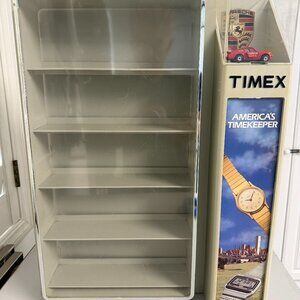 Porsche/Hot Wheels/Timex Display Vintage Cabinet